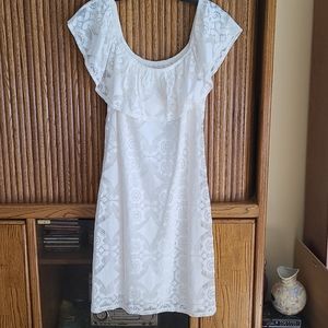 DressBarn WhiteLace Dress
